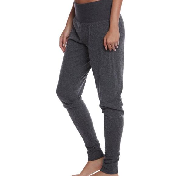 Alo Yoga Contour Joggers Sweatpants Gray Small - Picture 1 of 5